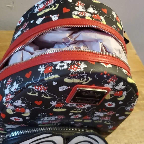 Loungefly Minnie & Mickey bag - Picture 5 of 5